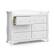 Alt View 13. Storkcraft - Avalon 6-Drawer Double Dresser - White.