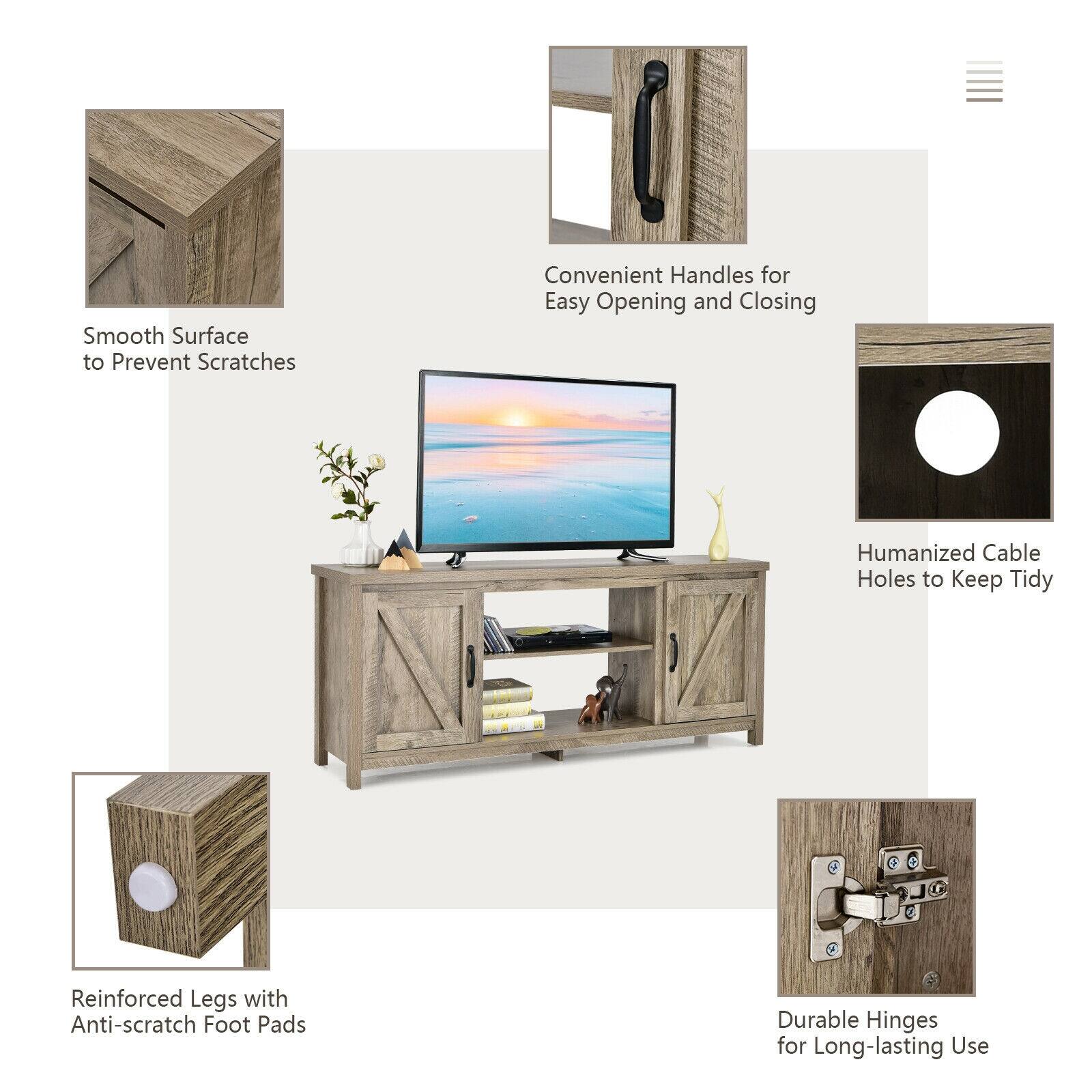 Smooth Surface to Prevent Scratches, Convenient Handles for Easy Opening and Closing, Humanized Cable Holes to Keep Tidy, Reinforced Legs with Anti-scratch Foot Pads, Durable Hinges for Long-lasting Use