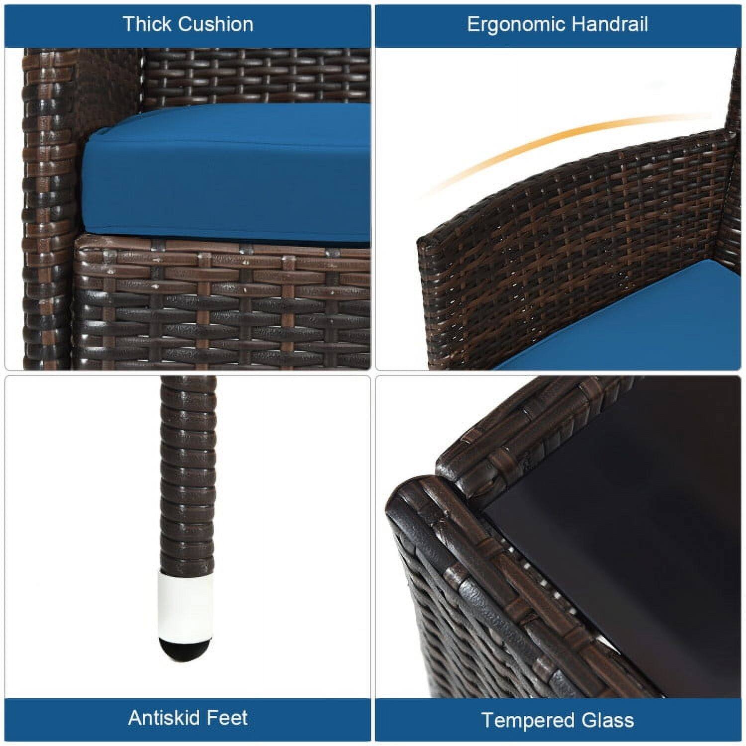 Thick Cushion  
Ergonomic Handrail  
Antiskid Feet  
Tempered Glass