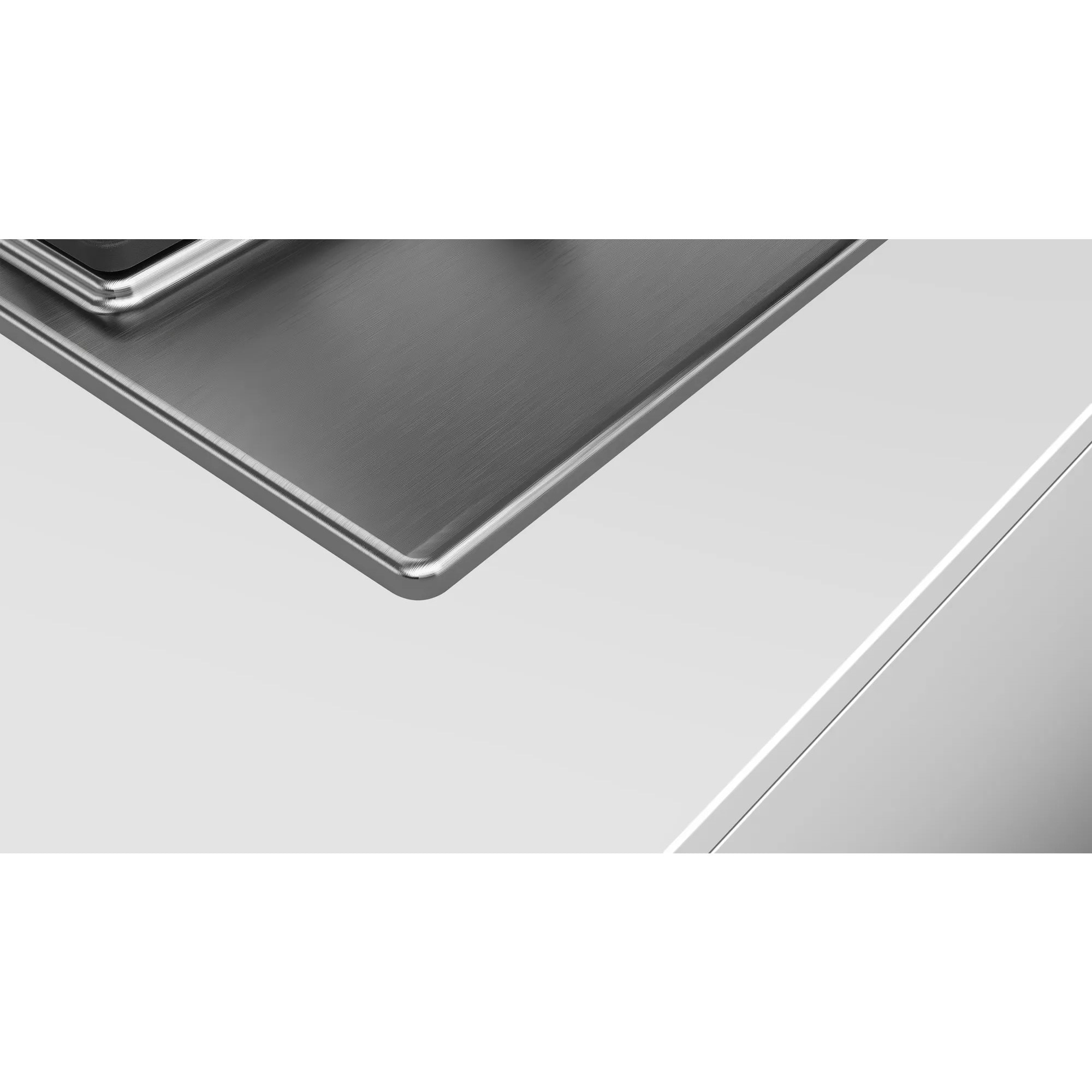 Alt View 21. Bosch - 800 Series 36" Built-In Gas Cooktop with 5 burners - Silver.