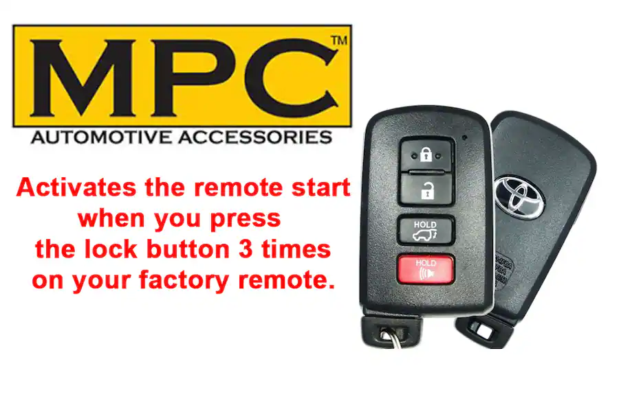 MPC Plug n Play OEM Remote Activated Remote Start Kit For 2016 2019 ...