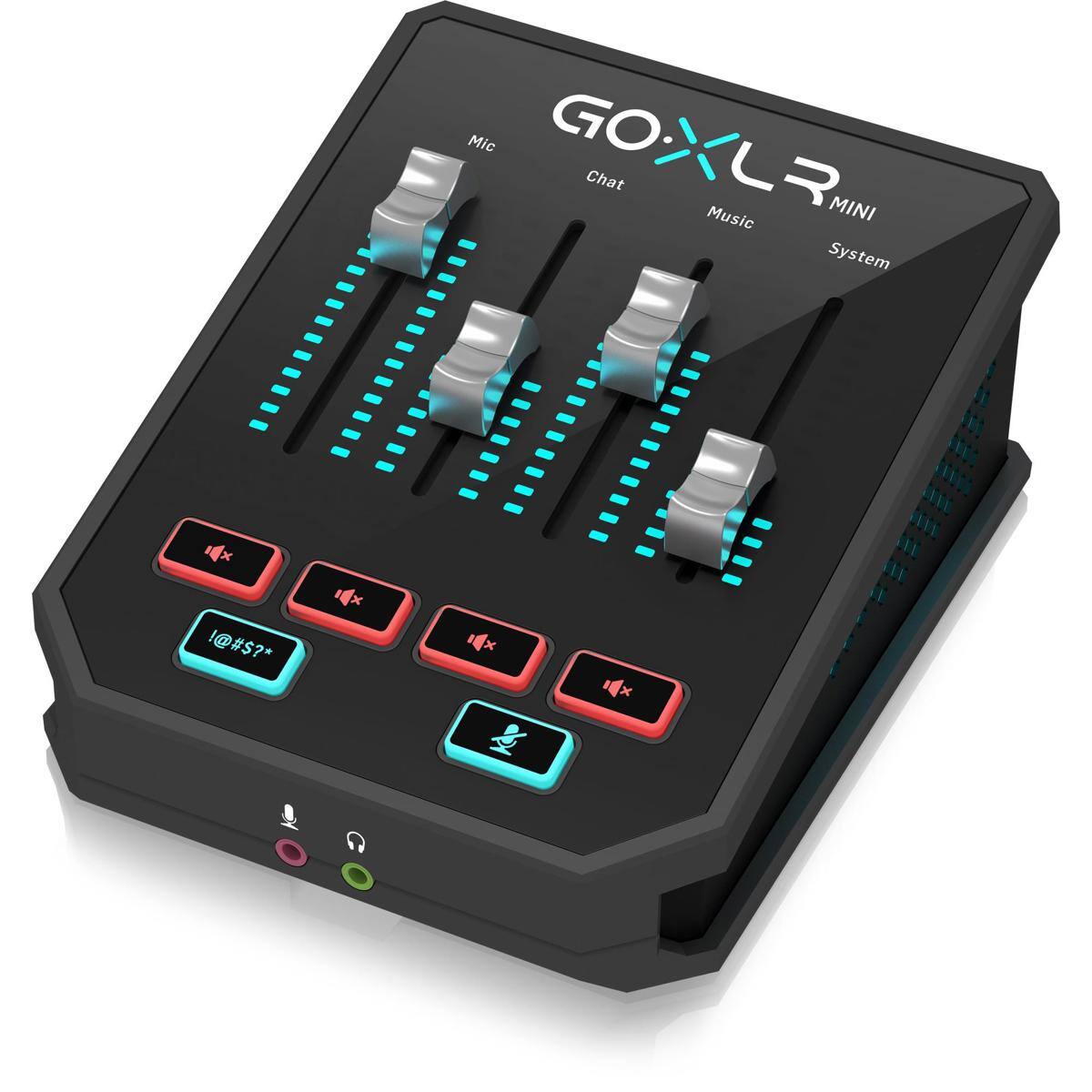 GO:XLR MINI  
Chat  
Music System  

Mic  
Chat  
Music  

1@#S2*
