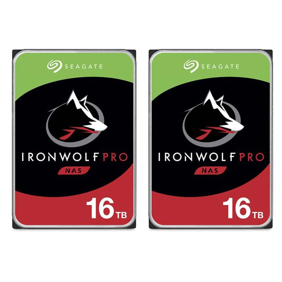 SEAGATE IRONWOLF PRO 16TB 2PK price history on PriceWatchPro