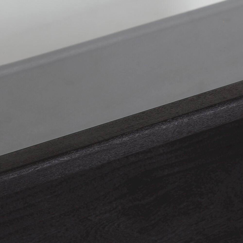 Alt View 5. Porter Designs - Canberra Solid Mango Wood Coffee Table - Black.