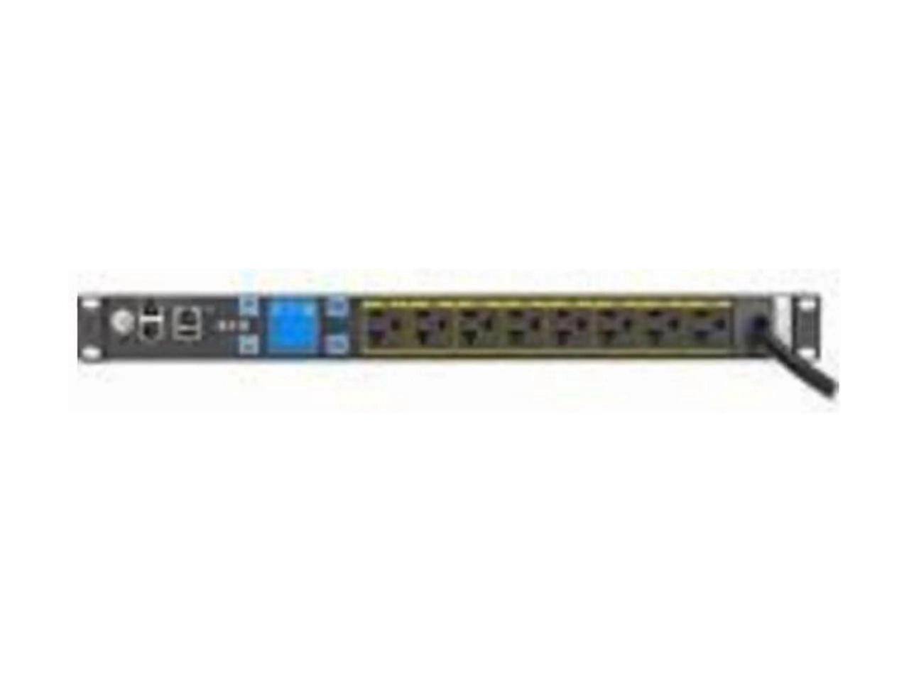 Alt View 8. Eaton - Eaton ePDU Metered 8-Outlet PDU - black.