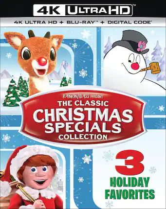 Front. The Classic Christmas Specials Collection - 4K Blu-Ray.