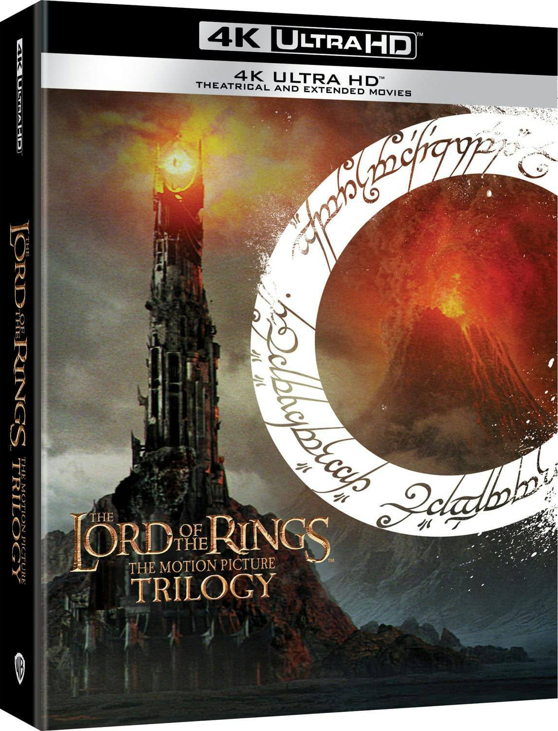 Angle. The Lord of the Rings Trilogy: Extended Editions (4K Ultra HD) [UHD].