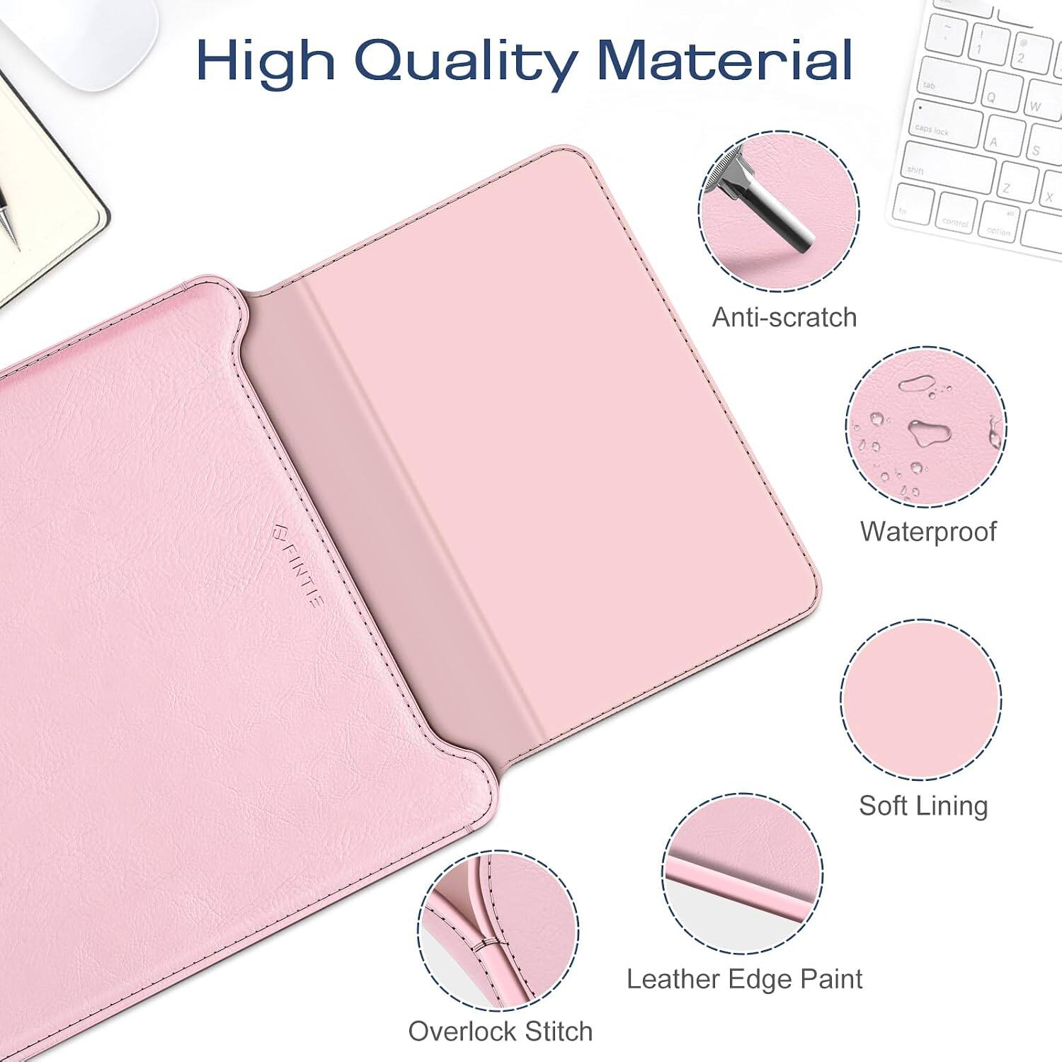 High Quality Material

- Anti-scratch
- Waterproof
- Soft Lining
- Leather Edge Paint
- Overlock Stitch