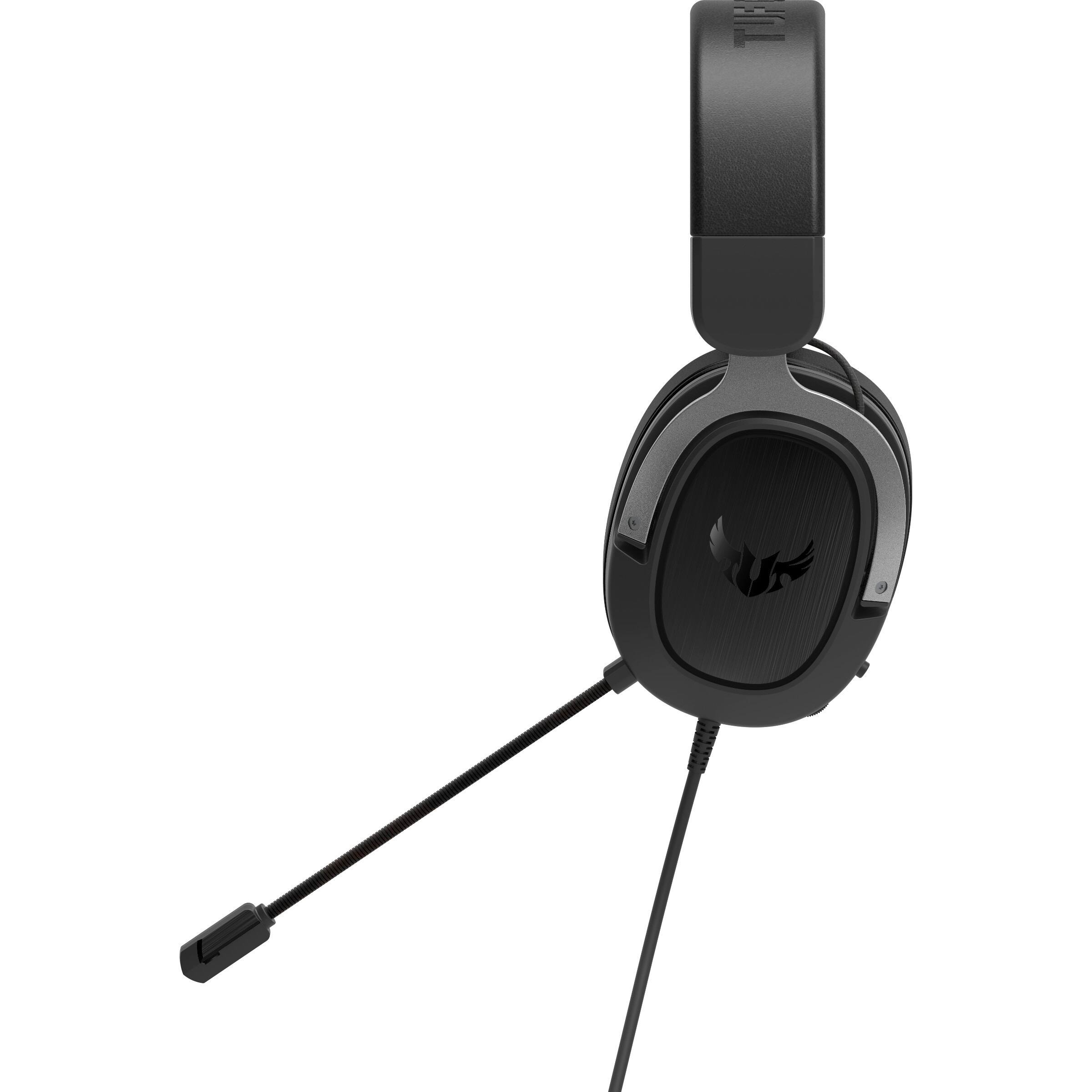 Alt View 7. ASUS - TUF Gaming H3 Gaming Headset - Stereo - Mini-phone (3.5mm) - Wired - 32 Ohm - 20 Hz to 20 kHz - Over-the-head - Binaural - Unknown.