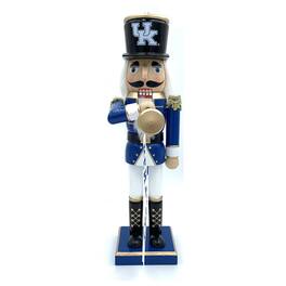 Santa's Workshop - Kentucky Wildcats 14" Bugler Nutcracker - Blue