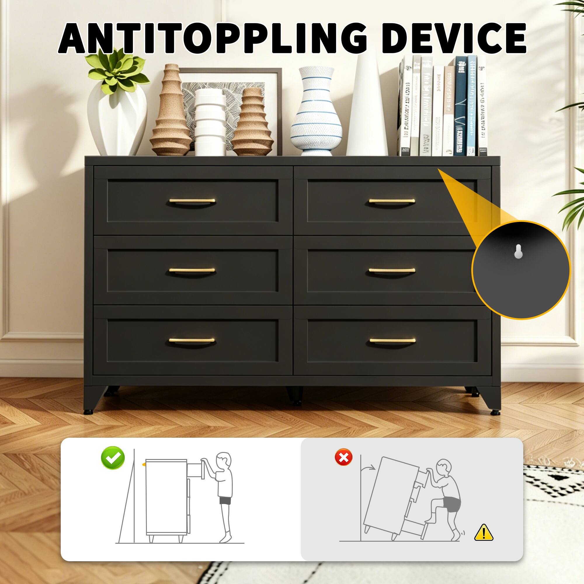 ANTITOPPLING DEVICE