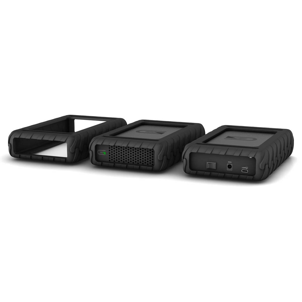 Alt View 7. Glyph Technologies - Glyph Technologies Blackbox PRO Enterprise USB-C 3.2 Gen 2 External HDD - Black.