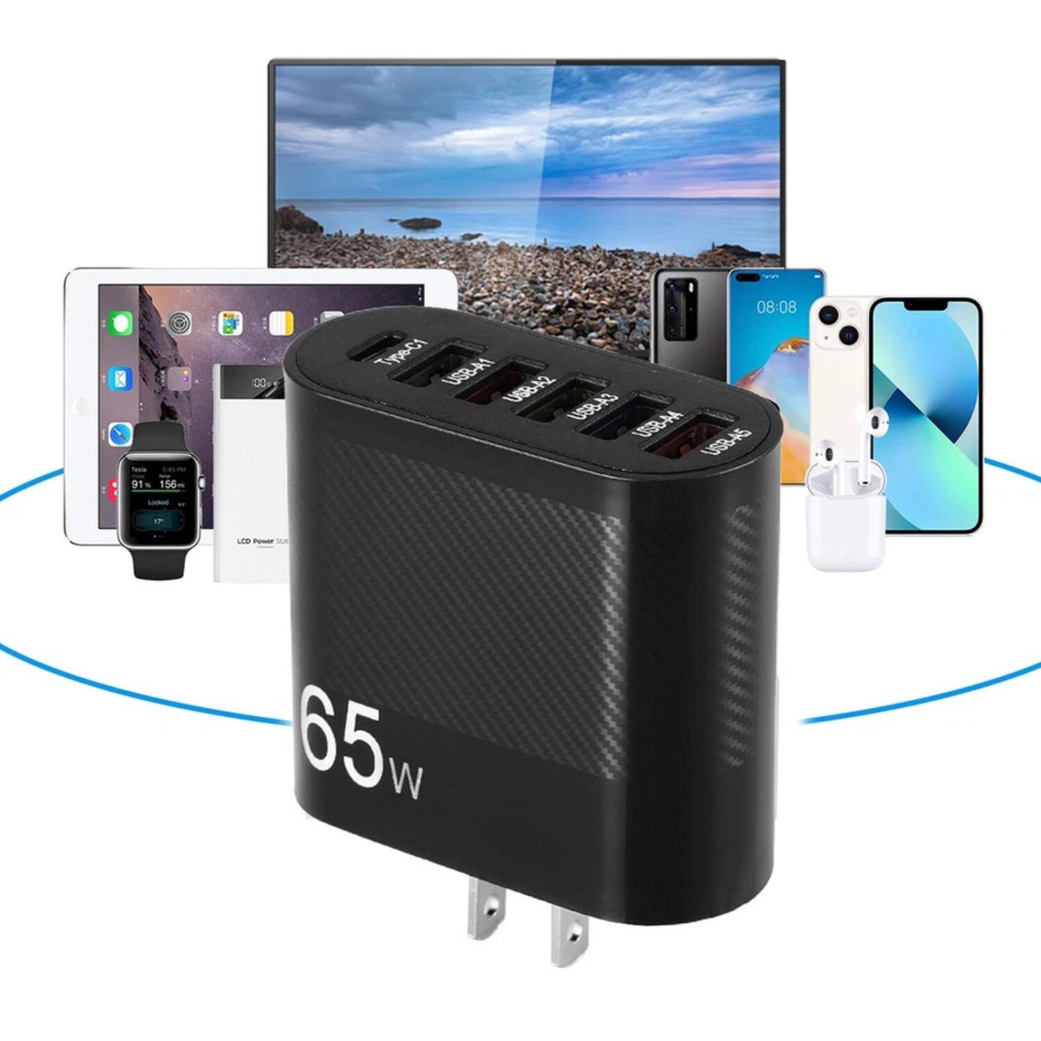 01s 156 8 08:08  
USSA USB-A2 USB-A3 USMA USB-A5 LA 1 LB - 65w W