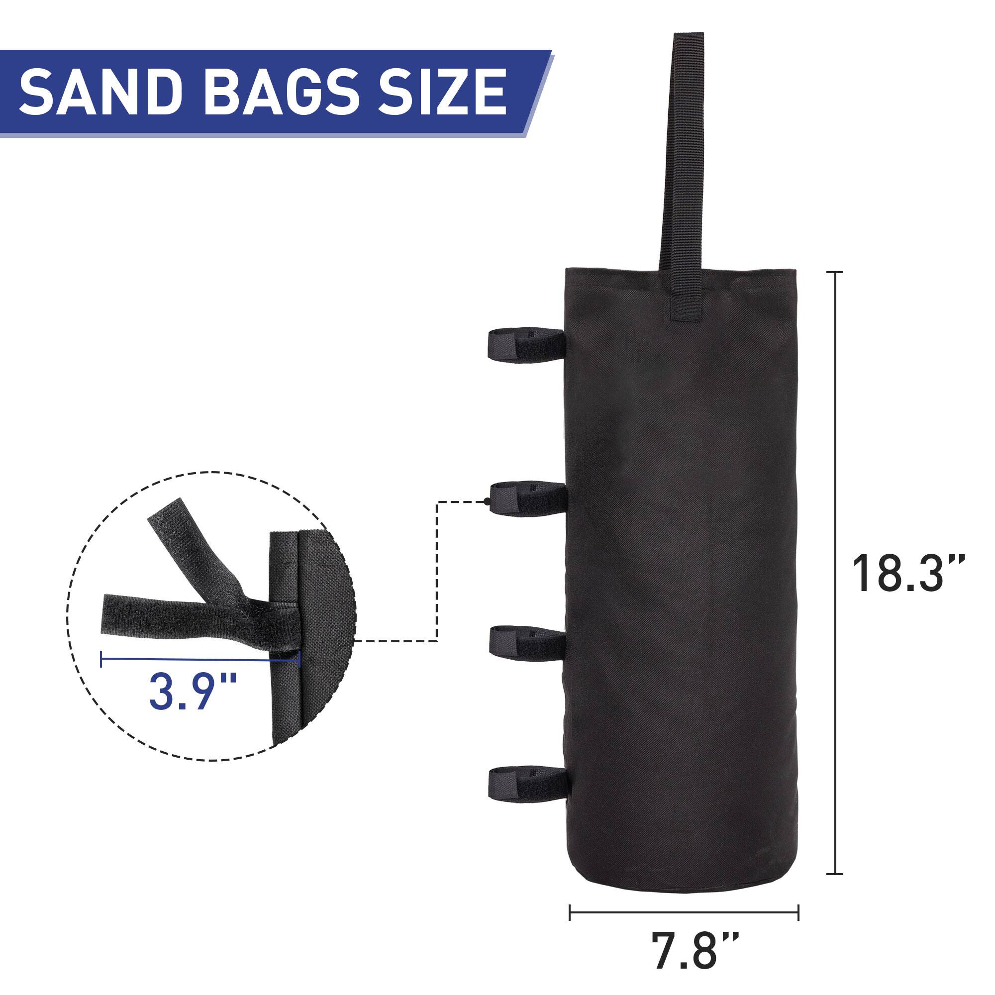 SAND BAGS SIZE 18.3" 7.8" 3.9"