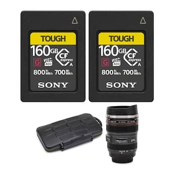 Sony 160GB CFexpress Type A Tough Series 2 Pack Bundle - Best Buy Sony 160GB CFexpress Type A Tough Series 2 Pack Bundle - Best Buy
