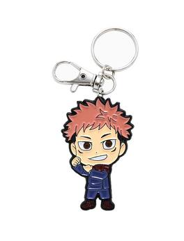 SalesOne LLC - Jujutsu Kaisen Chibi Yuji Itadori Pendant Keychain - Black