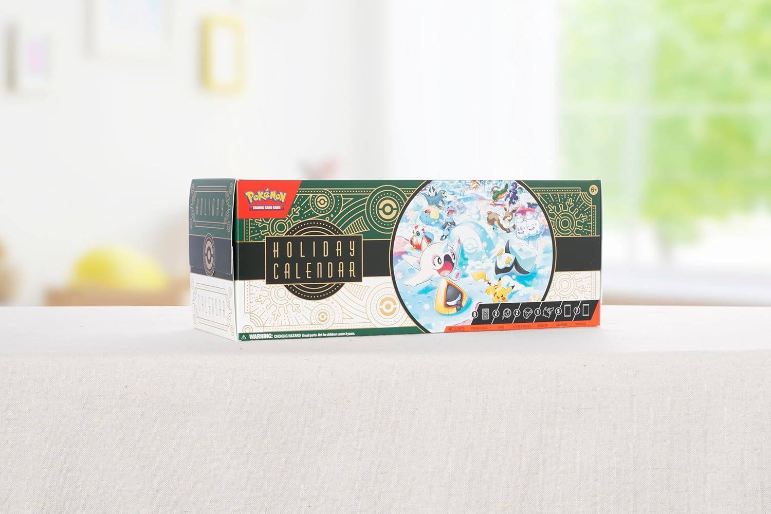 Pokémon Trading Card Game  
Holiday Calendar  
Warning: Choking Hazard - Small parts. Not for children under 3 years.