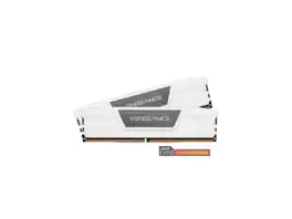 CORSAIR - Vengeance 32GB (2 x 16GB) 288-Pin PC RAM DDR5 6000 (PC5 48000) Desktop Memory Model CMK32GX5M2B6000Z30W - White