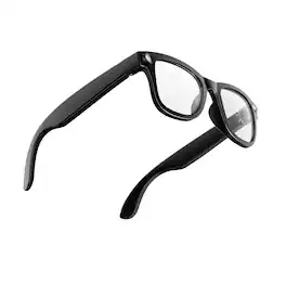 Cluzine - Smart Glasses Bluetooth Call Translation Music Large Model with Bright Flashlight - Black