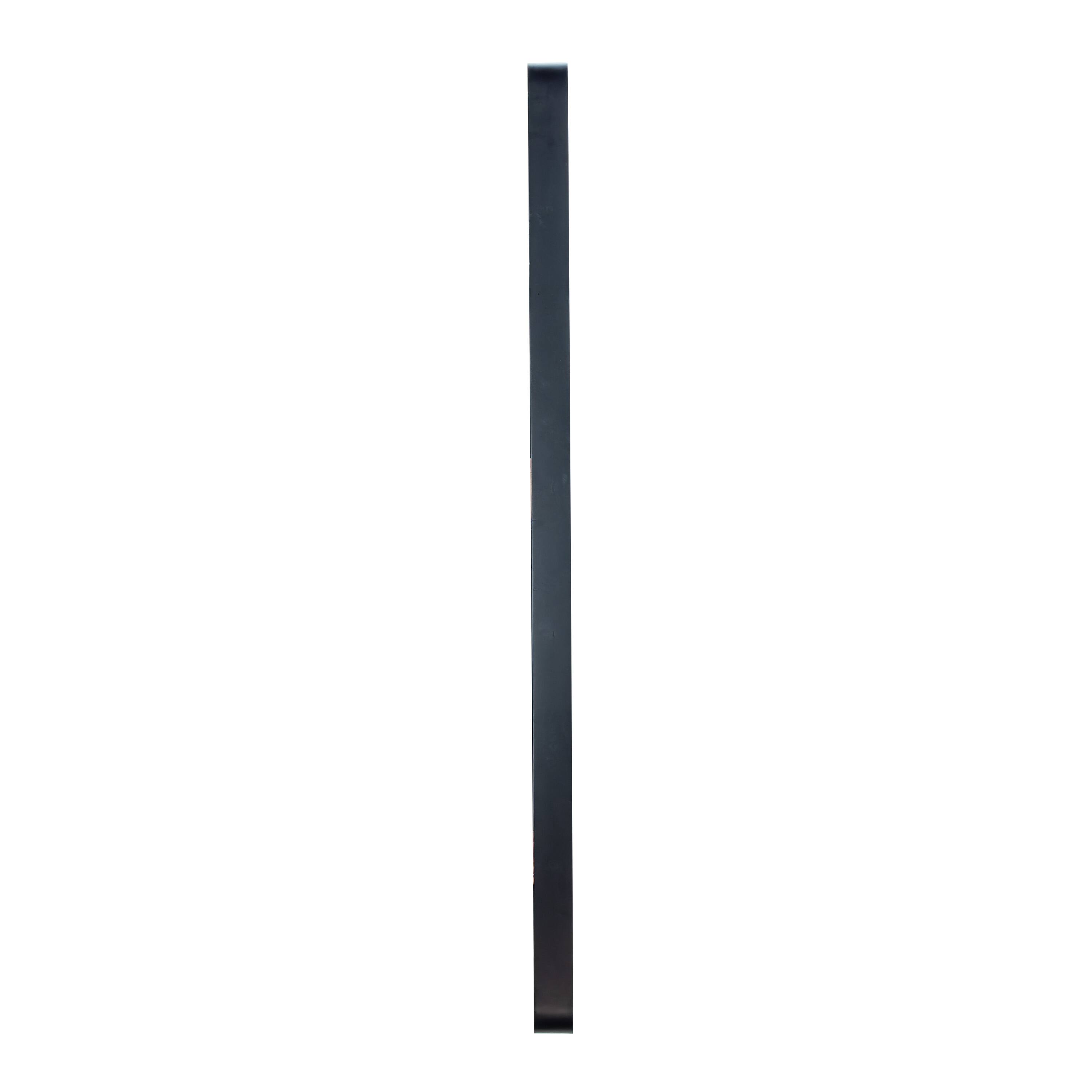Alt View 7. Emma + Oliver - Afsin Wall Mirror with Silver Backed Glass for Clarity for Entryways, Bathrooms & More - Black.