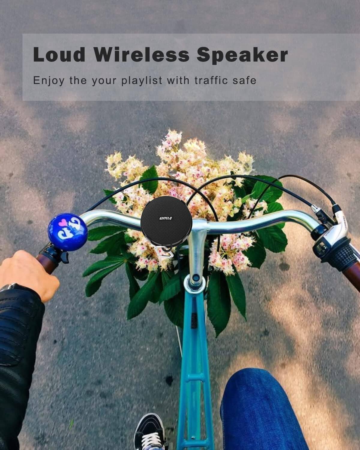 Loud Wireless Speaker  
Enjoy your playlist with traffic safe