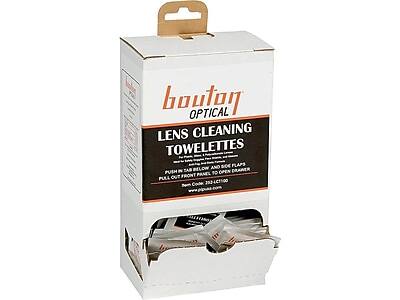 Bouton - Optical Lens Cleaning Towelettes, 100/Box (252-LCT100)