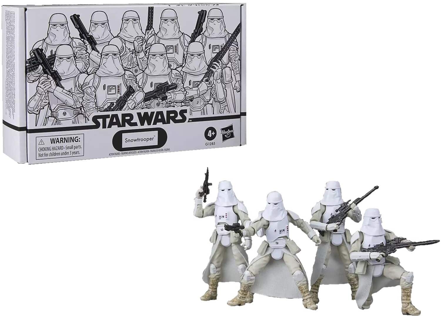 Hasbro - Star Wars: The Empire Strikes Back - Vintage Collection - Snowtrooper Action Figure 4-Pack - COLLECTIBLES - Multicolor price history on PriceWatchPro