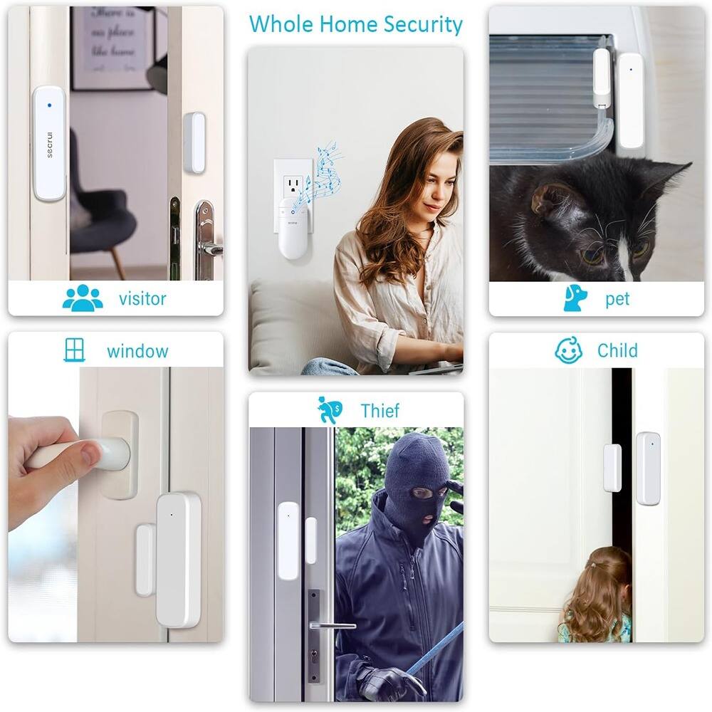 Whole Home Security

- visitor
- window
- pet
- Child
- Thief