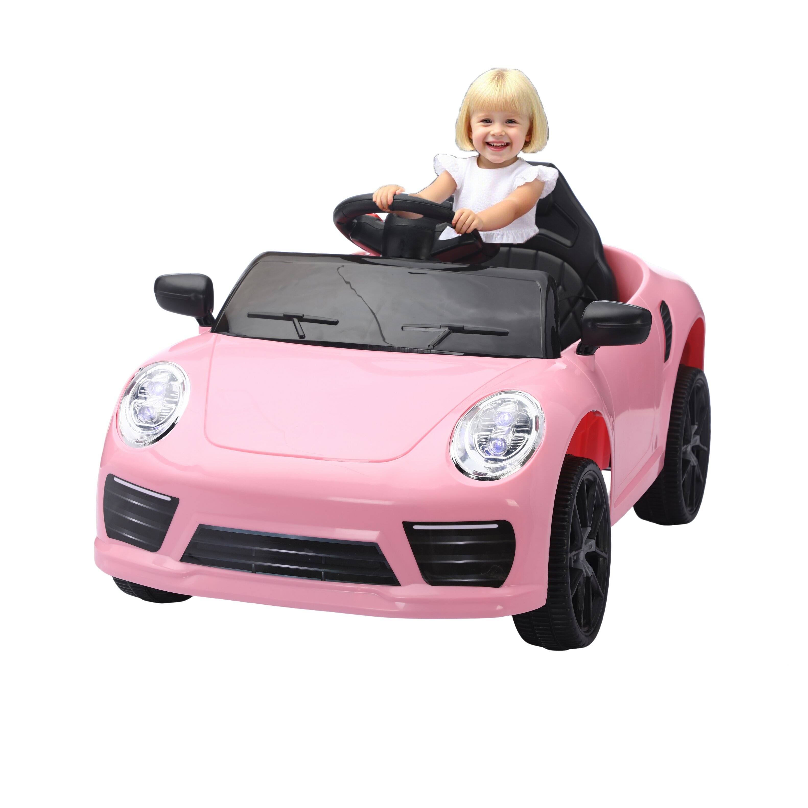 Back. Loheer - Loheer 12V Kids Ride On Car with Remote Control Battery Powered Riding Toys for Girls Toddler Electric Car.