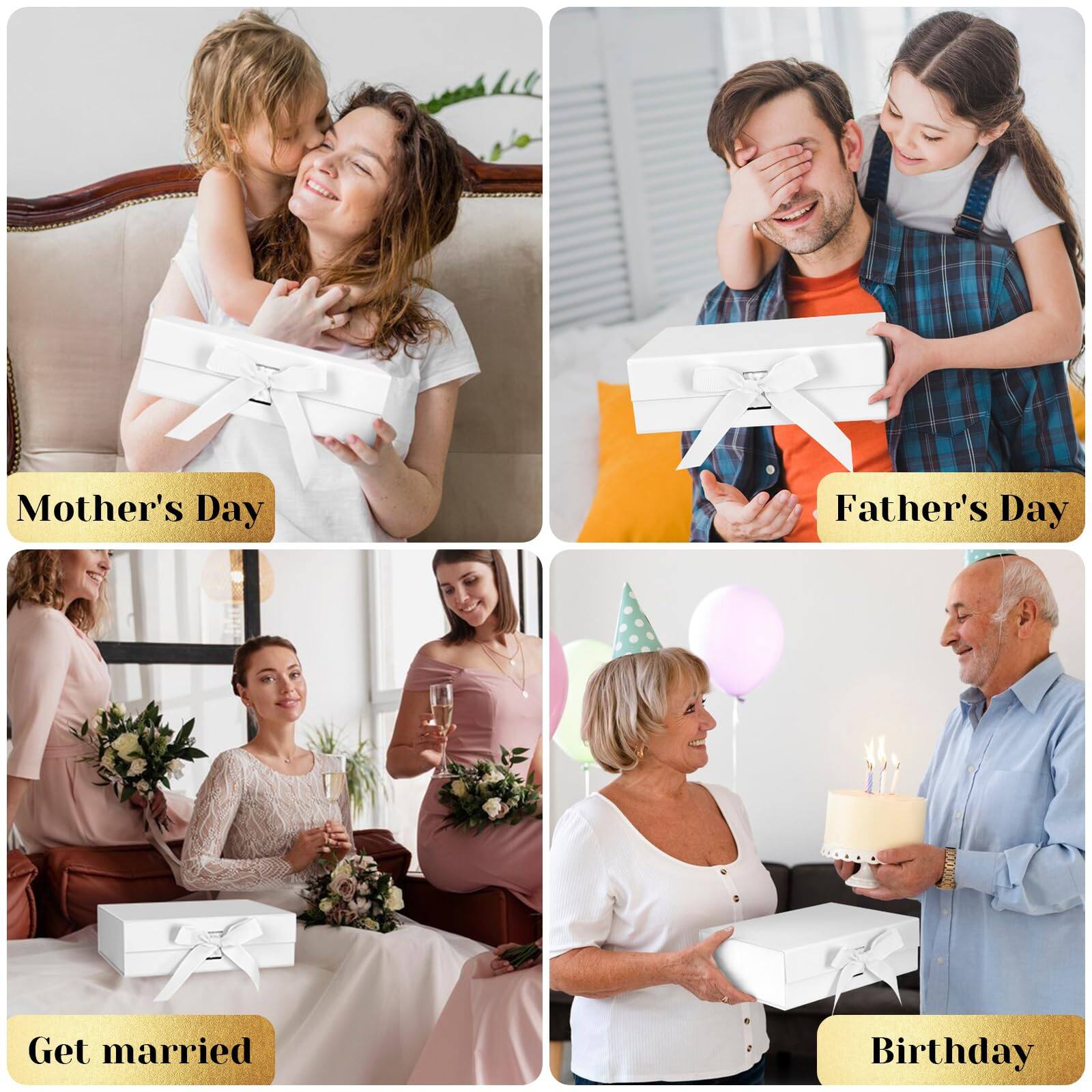 - Mother's Day
- Father's Day
- Get married
- Birthday