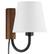 Alt View 3. Modway - Sunlit Swivel Wall Sconce by Modway - Walnut Black.