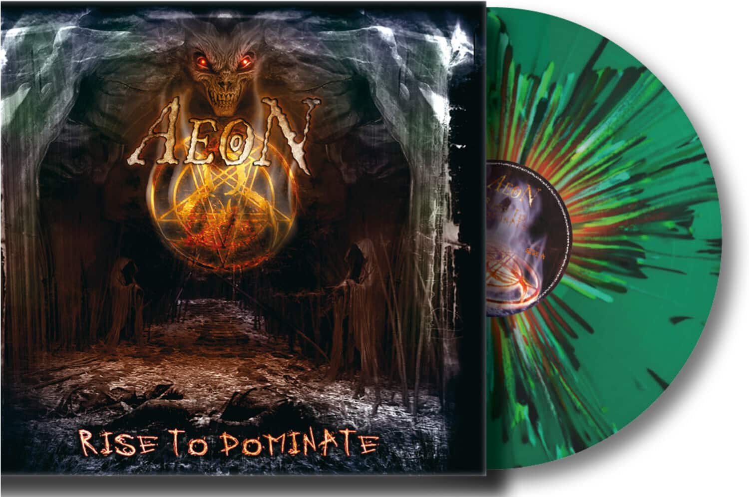Aeon - Rise To Dominate - Splatter Green Vinyl   - VINYL LP price history on PriceWatchPro