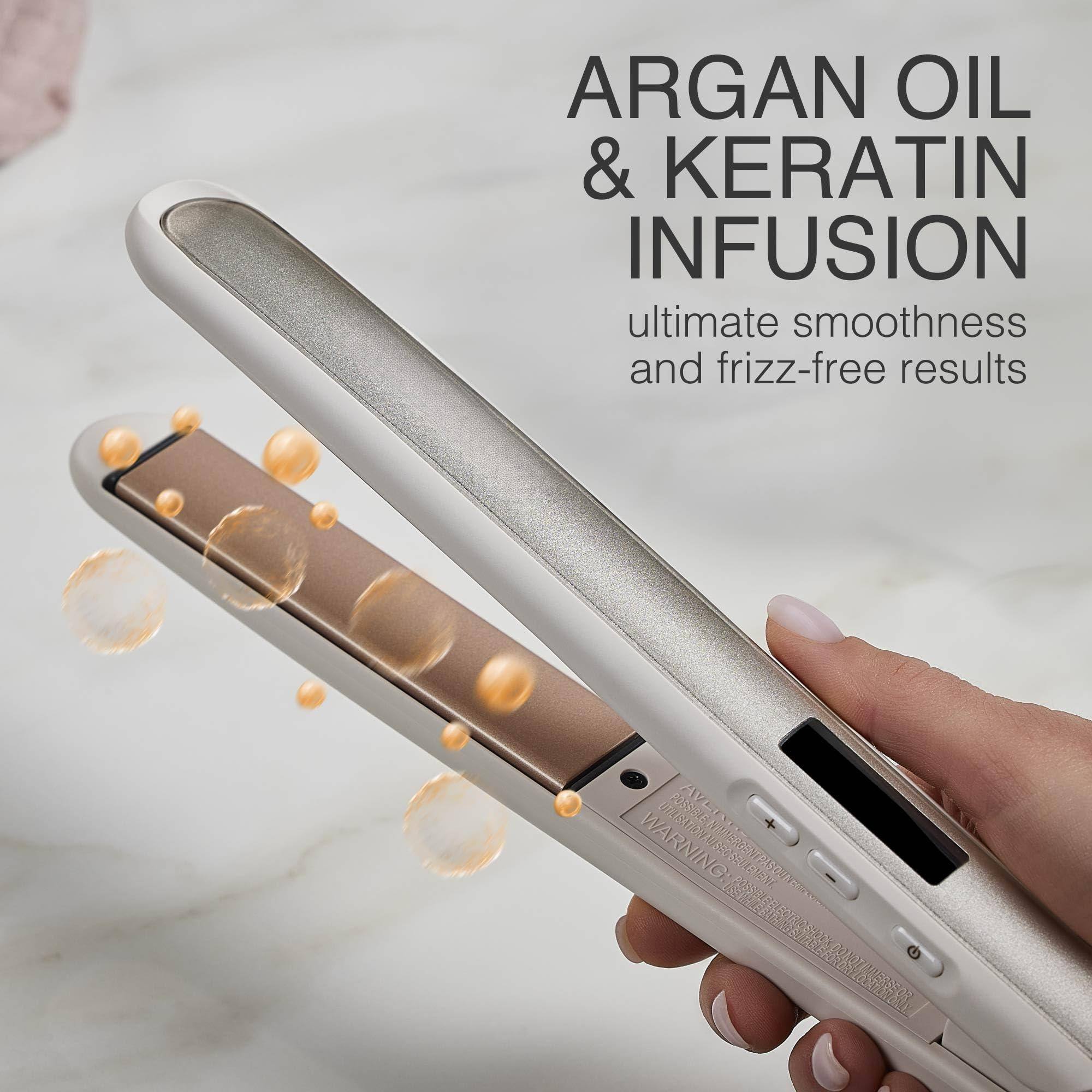 ARGAN OIL & KERATIN INFUSION  
ultimate smoothness and frizz-free results  

WARNING