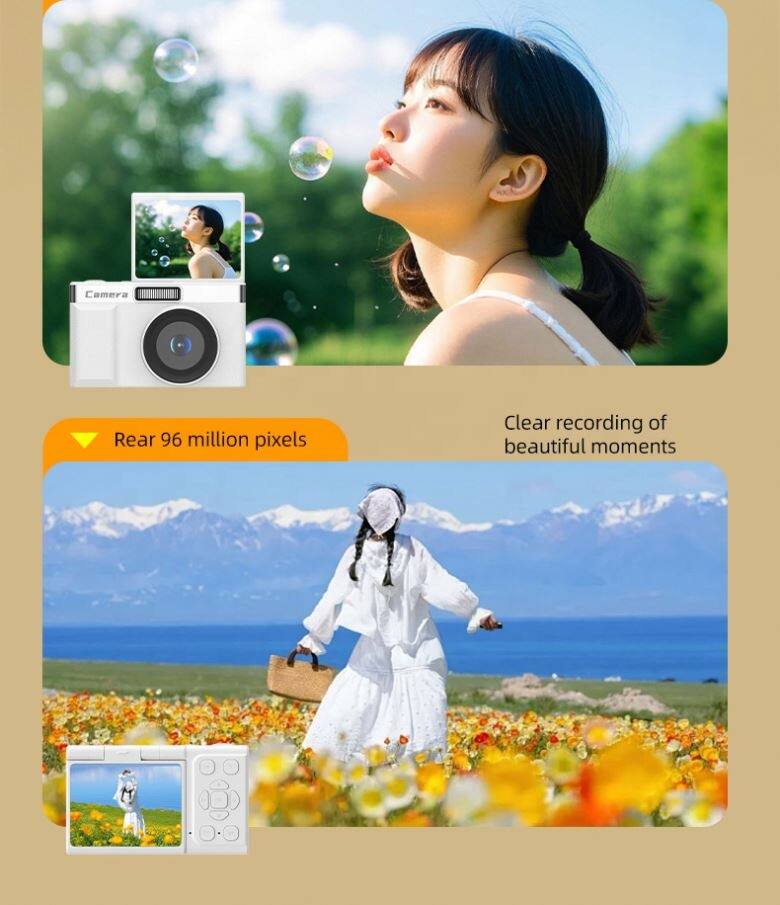 Camera Rear 96 million pixels  
Clear recording of beautiful moments