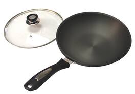 SPT - 12″ Hard-Anodized Wok - Black