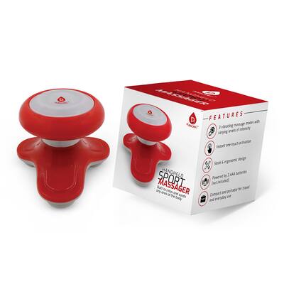 Pursonic Handheld Electric Sport Massager Red HMG100RD - Best Buy Pursonic Handheld Electric Sport Massager Red HMG100RD - Best Buy