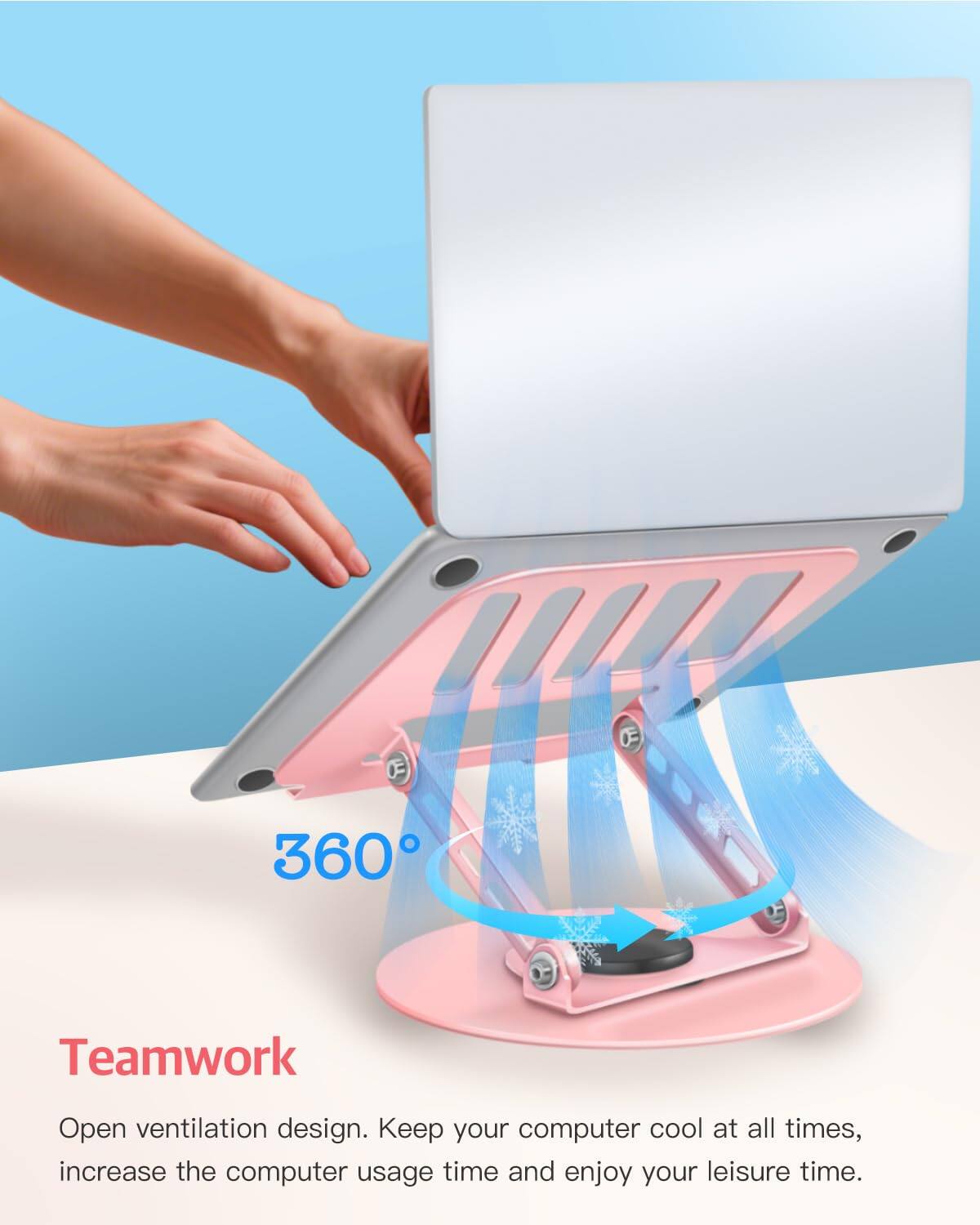OE OF 360° Teamwork  
Open ventilation design. Keep your computer cool at all times, increase the computer usage time and enjoy your leisure time.