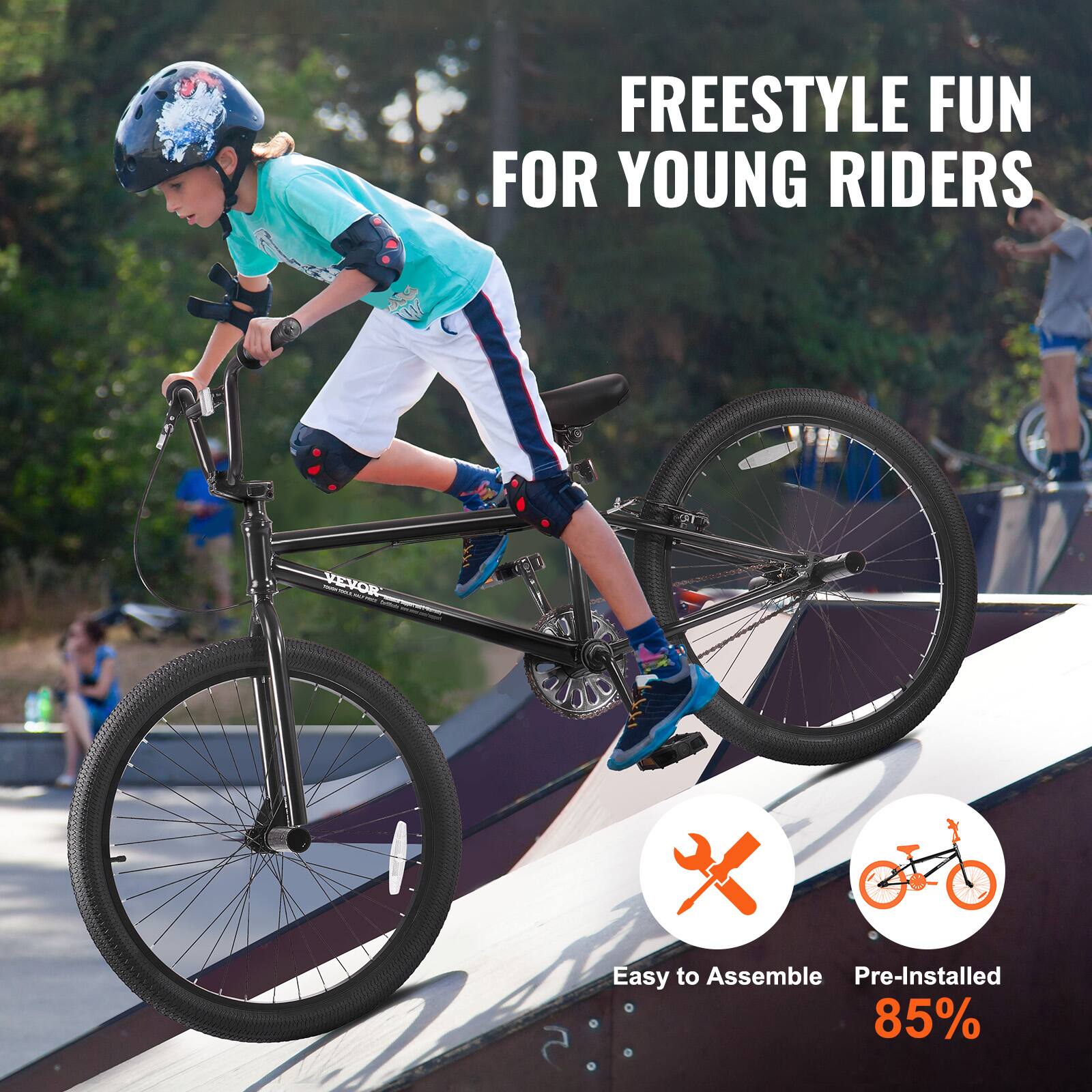 FREESTYLE FUN FOR YOUNG RIDERS VEVOR - X Easy to Assemble Pre-Installed 85%