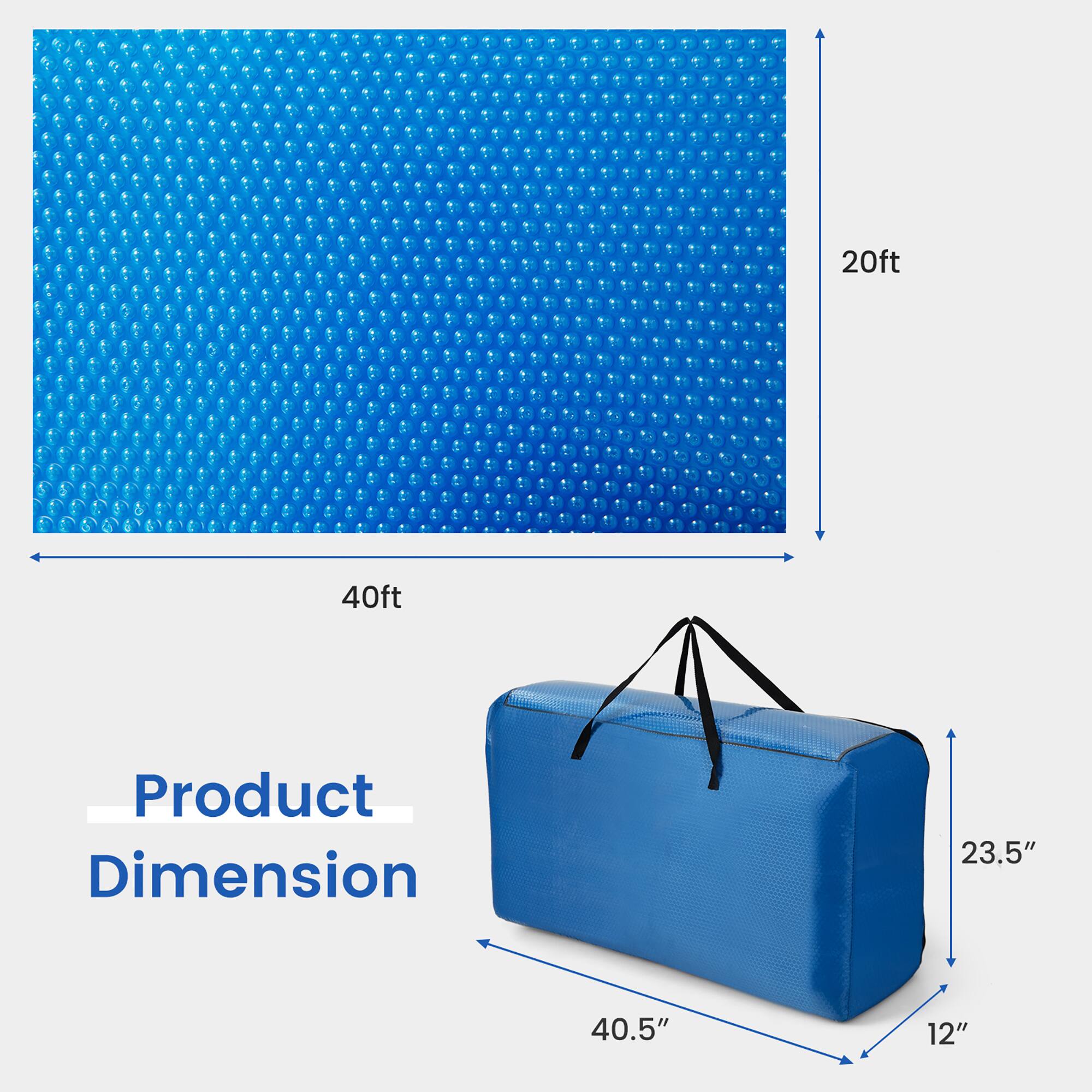 20ft 40ft  
Product Dimension  
23.5" 40.5" 12"