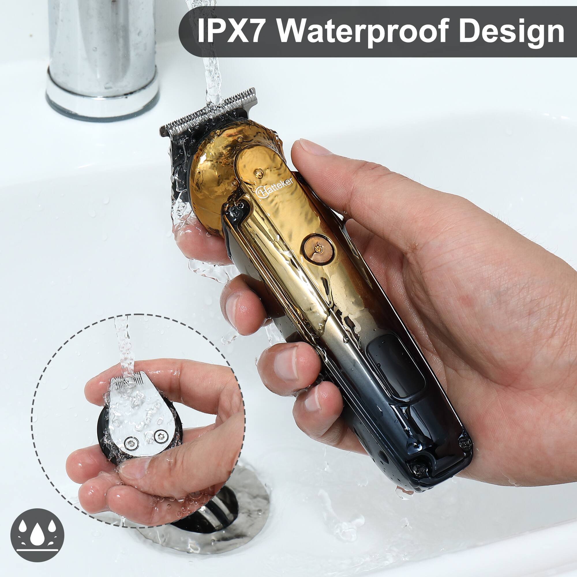 IPX7 Waterproof Design