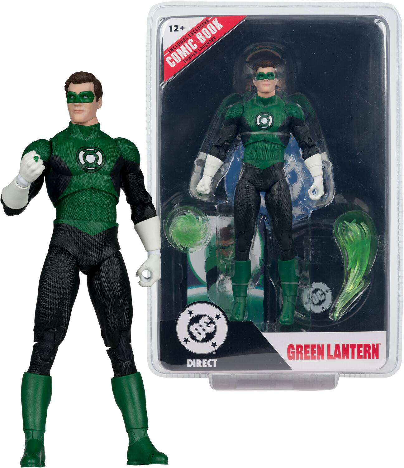 McFarlane Toys - DC Direct - Page Punchers - Green Lantern Hal Jordan (Green Lanterns #48) 7" Action - COLLECTIBLES