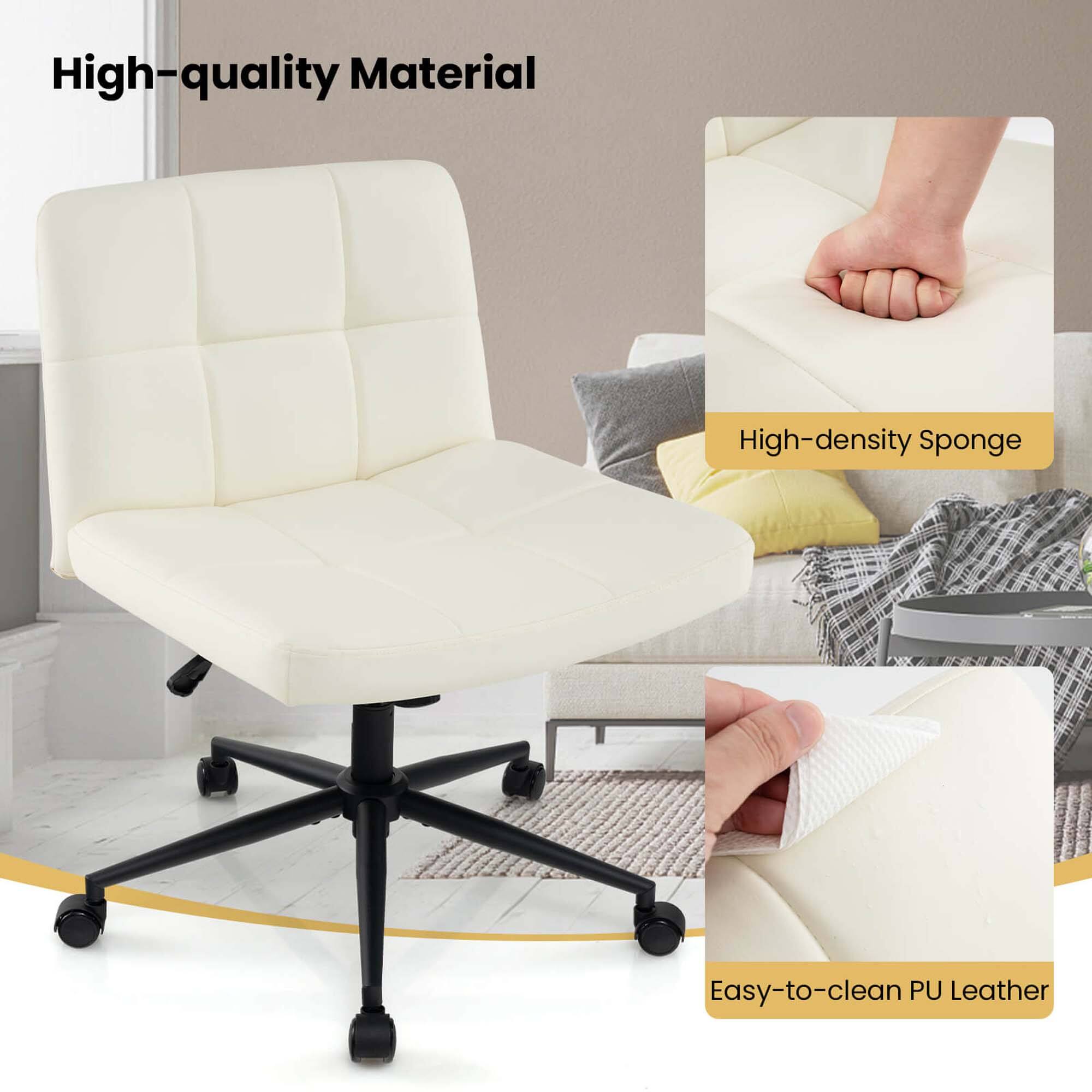 High-quality Material
High-density Sponge
Easy-to-clean PU Leather