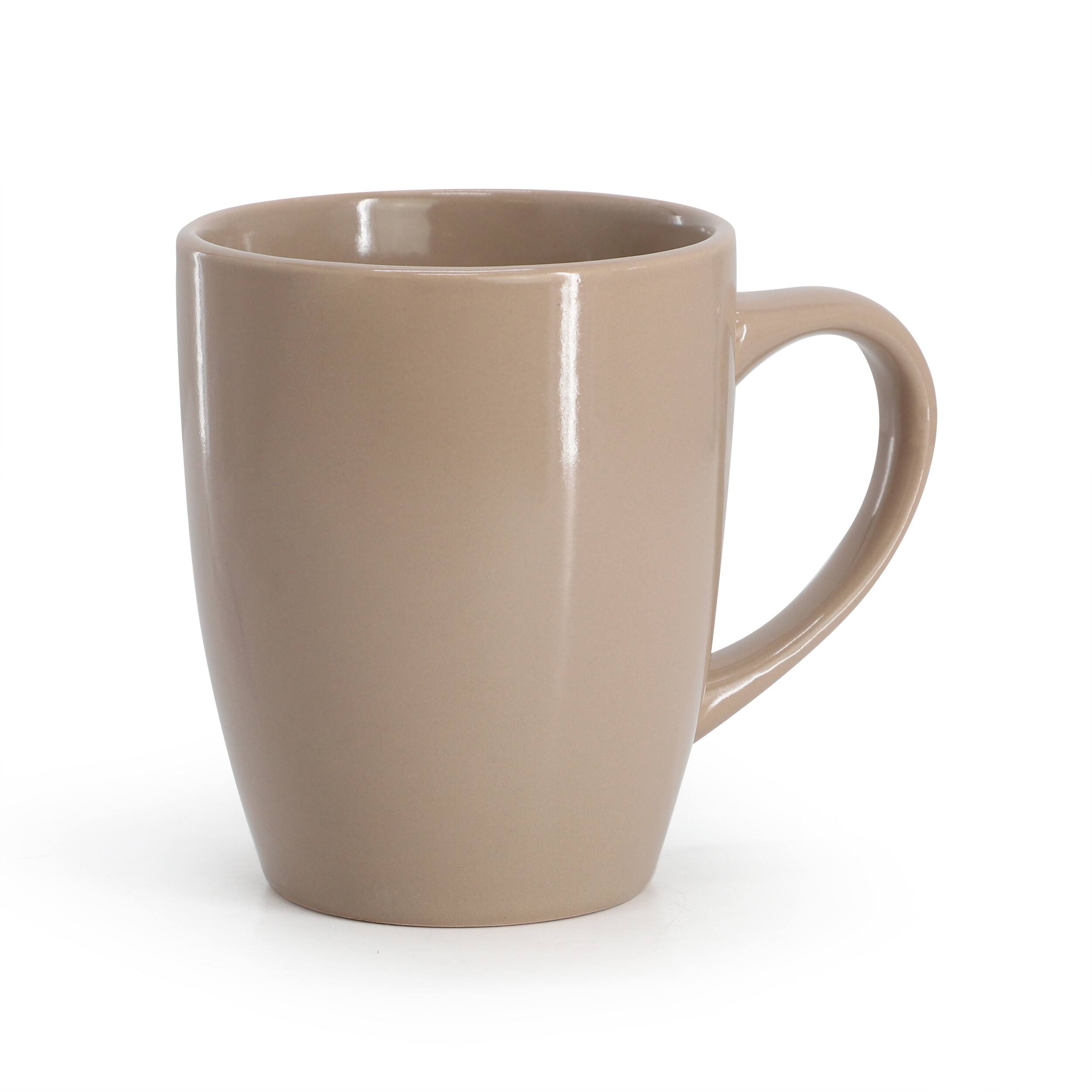 Alt View 4. Gibson - Gibson Home Everyday Plus 12 Piece Stoneware Dinnerware Set in Mocha Brown - Mocha Brown.