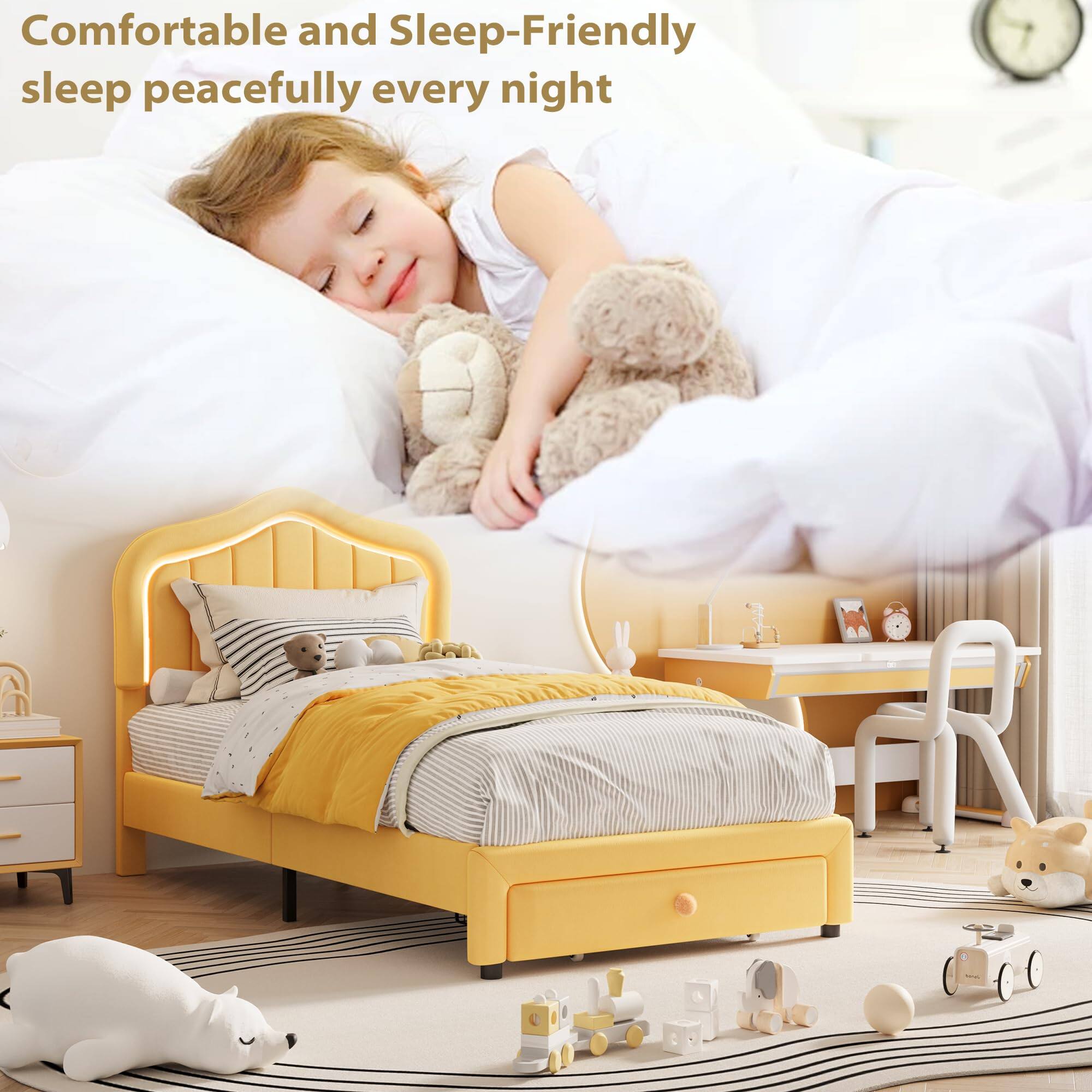 Comfortable and Sleep-Friendly  
sleep peacefully every night