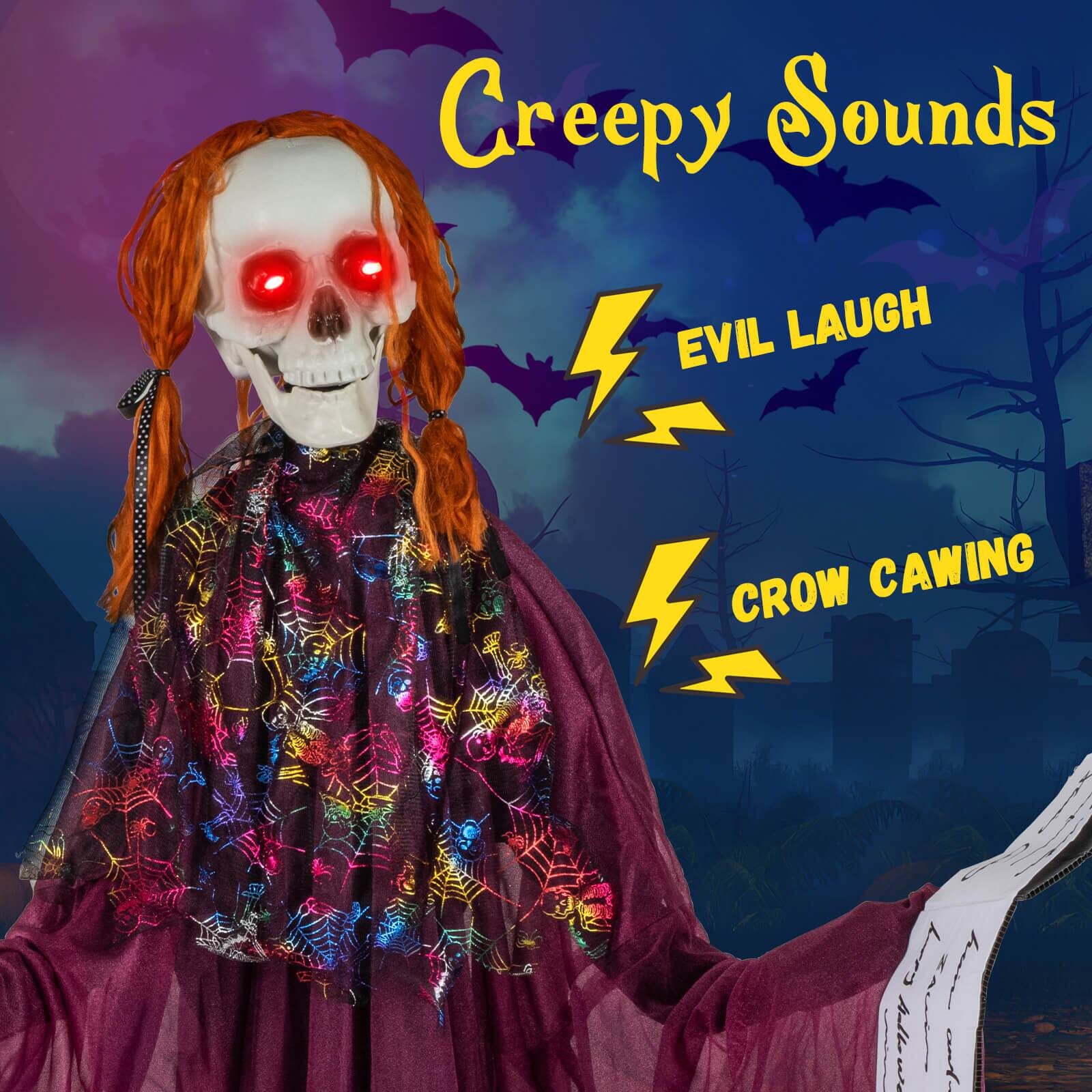 Creepy Sounds  
EVIL LAUGH  
CROW CAWING