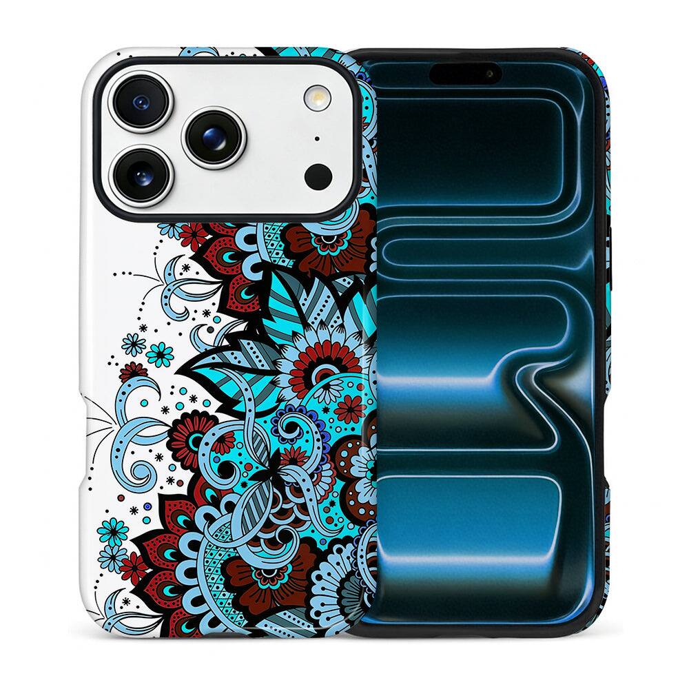 Blue Mandala for iPhone 17 Pro