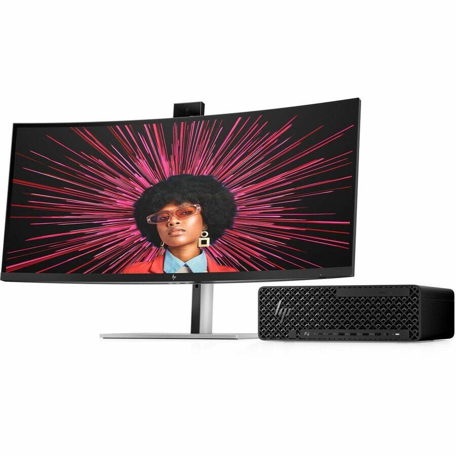 Alt View 7. HP - HP Z2 G1i Workstation - Intel Core Ultra 5 235 - 16 GB - 512 GB SSD - Small Form Factor - Black - Intel W880 Chip - Black.