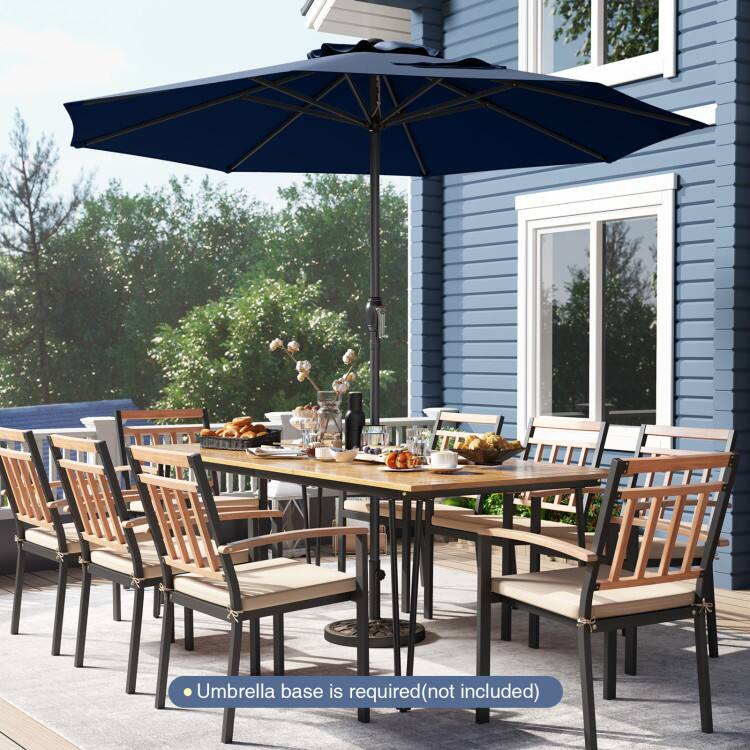 Umbrella base is required (not included)
