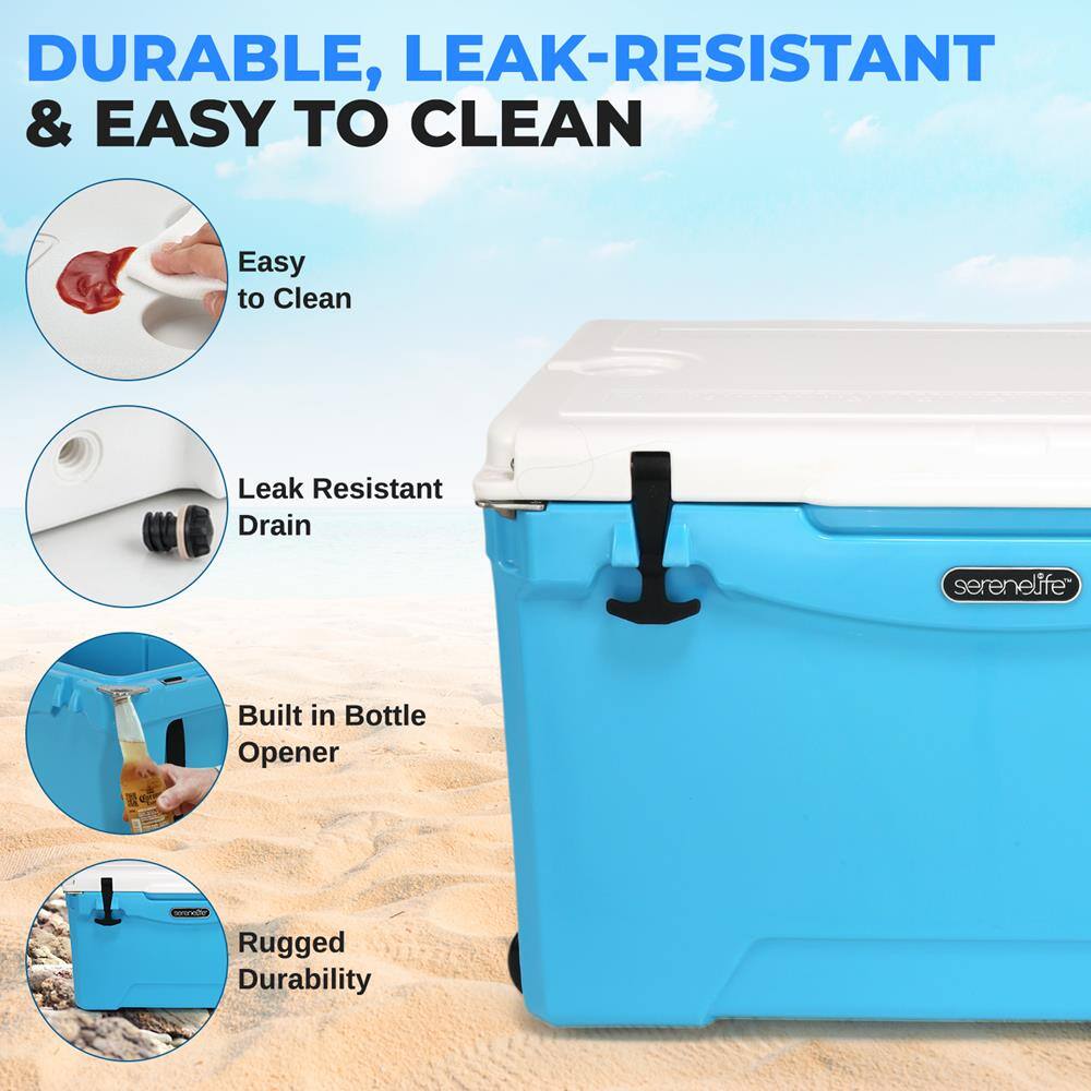 DURABLE, LEAK-RESISTANT & EASY TO CLEAN

- Easy to Clean
- Leak Resistant Drain
- Built in Bottle Opener
- Rugged Durability