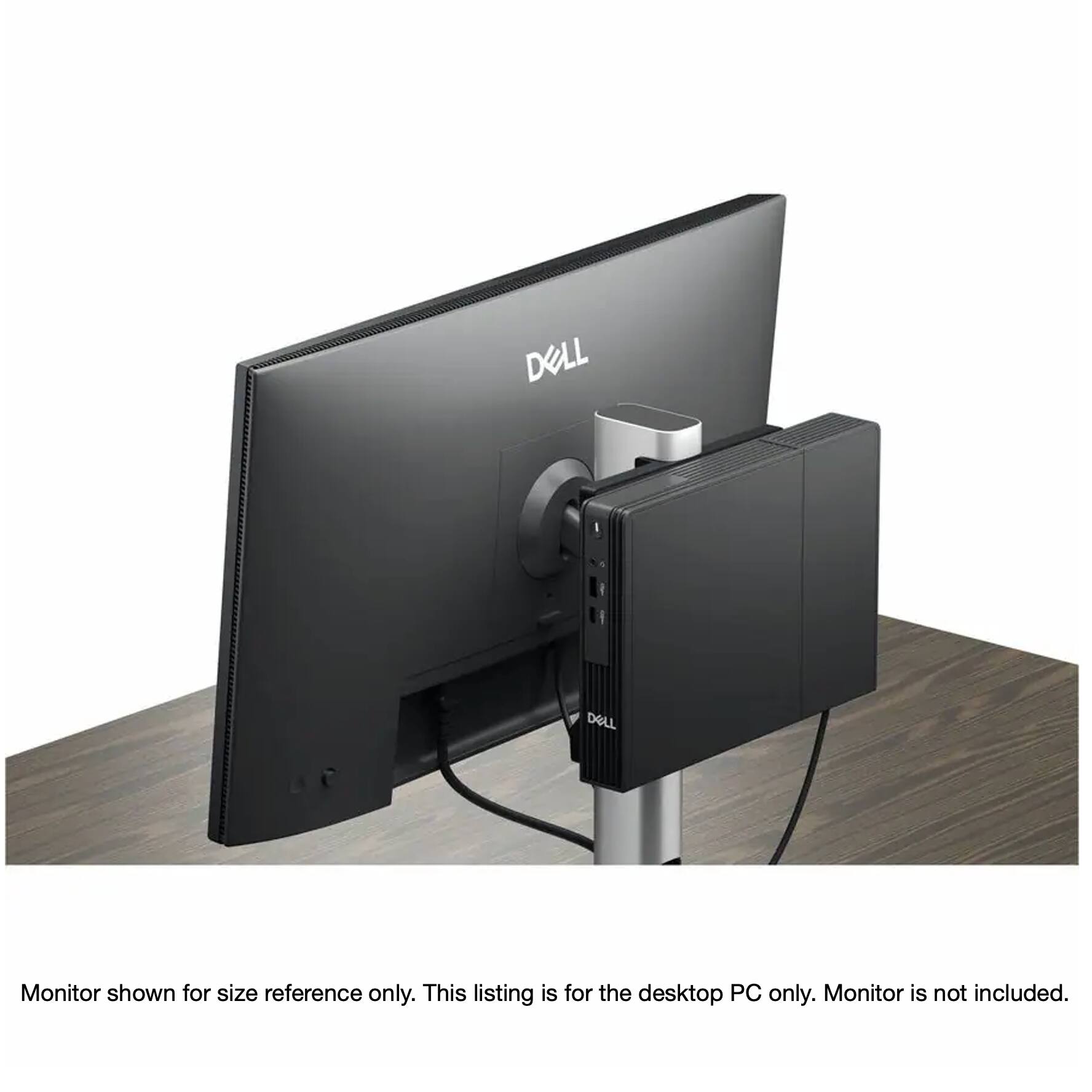DELL DOLL Monitor shown for size reference only. This listing is for the desktop PC only. Monitor is not included.